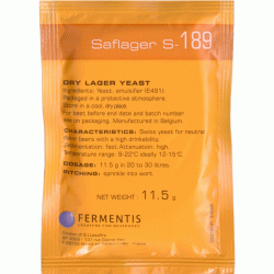 Пивные дрожжи "Fermentis" Saflager s-189