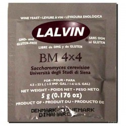 Винные дрожжи Lalvin "BM 4x4", 5 г