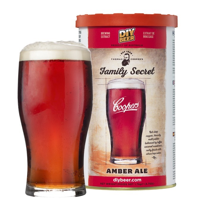 Солодовый экстракт "Coopers" Family Secret Amber Ale