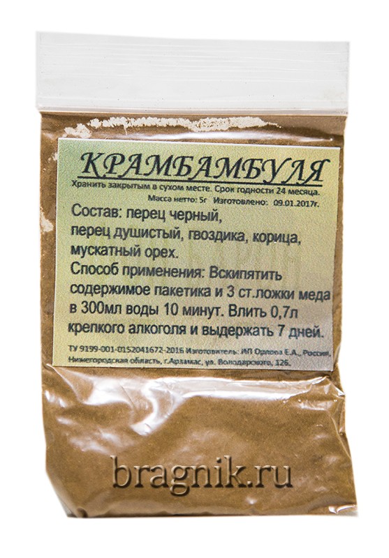 Набор для настоек Крамбамбуля