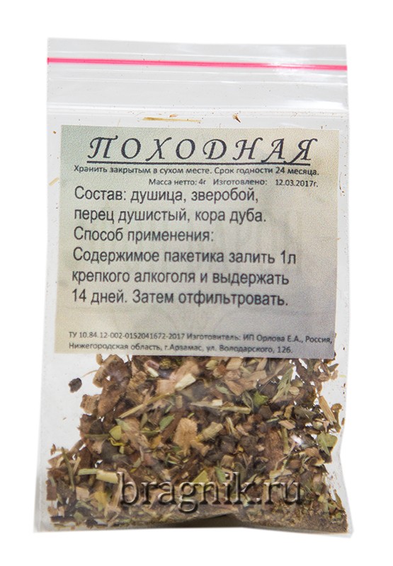 Набор для настоек Походная