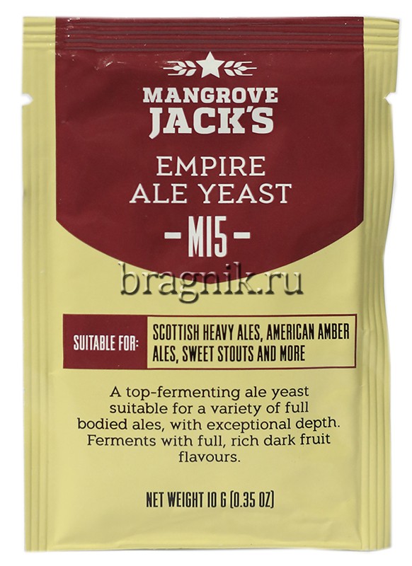 Пивные дрожжи Mangrove Jack`s M15