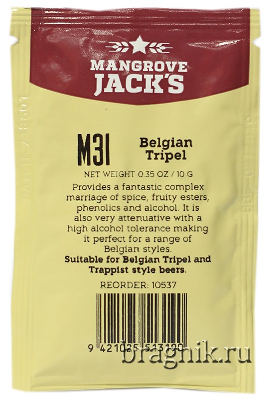 Пивные дрожжи Mangrove Jack`s M31