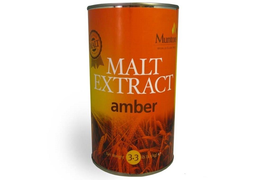 Неохмеленный солодовый экстракт "Muntons" Amber