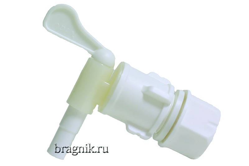 Кран с насадкой-дрожжеуловитель