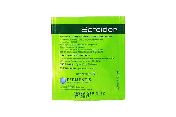 Дрожжи для сидра "Safcider"