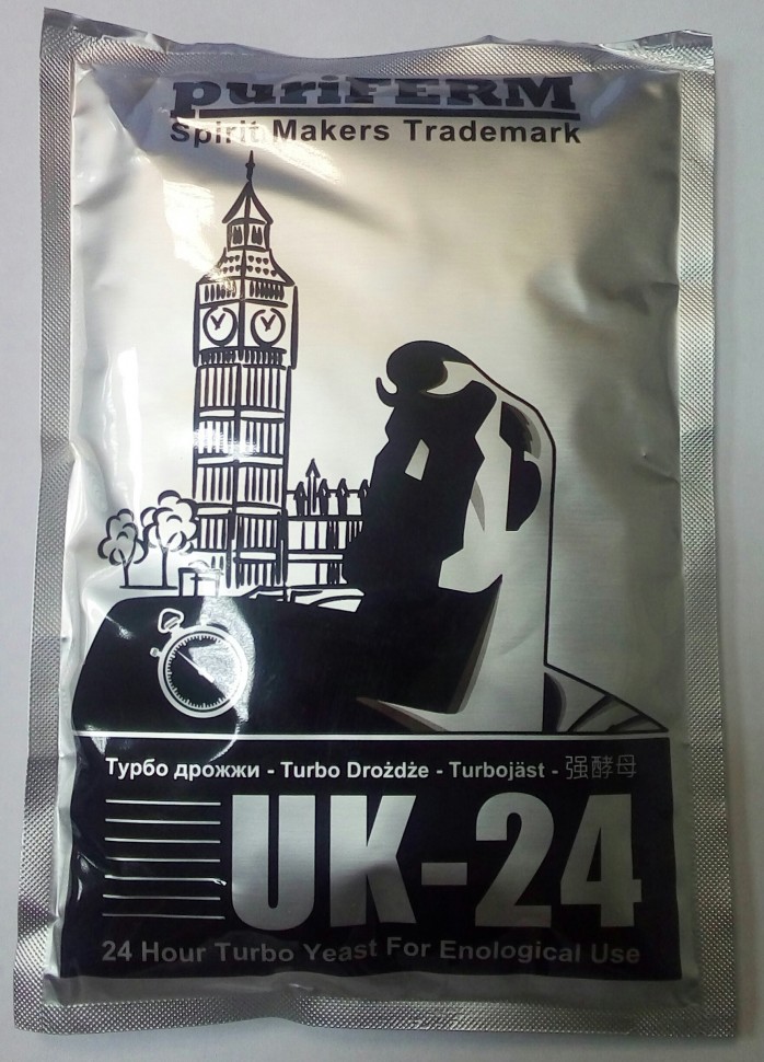 Дрожжи спиртовые Puriferm UK-24