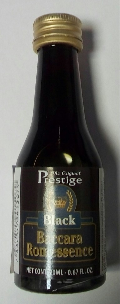 Эссенция Prestige black Baccara Rum, 20 мл.